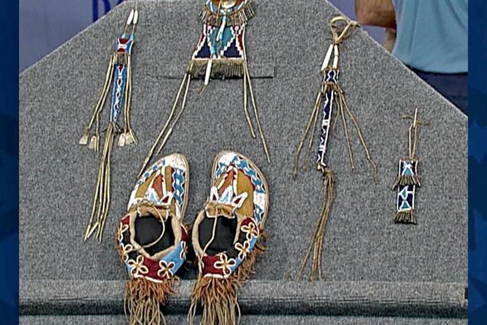 Appraisal: Beaded Kiowa Objects, ca. 1870, from Vintage Salt Lake City.