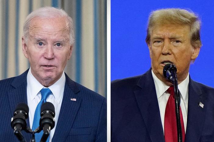 Biden and Trump visits to border highlight conflicting immigration policies