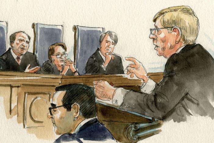 Preparations are underway for arguments at the Supreme Court.