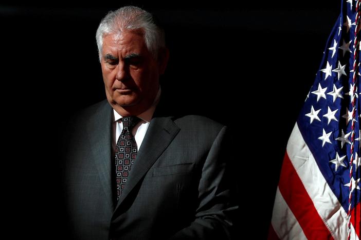 Judy Woodruff looks back at the many points of contention between Tillerson and Trump.