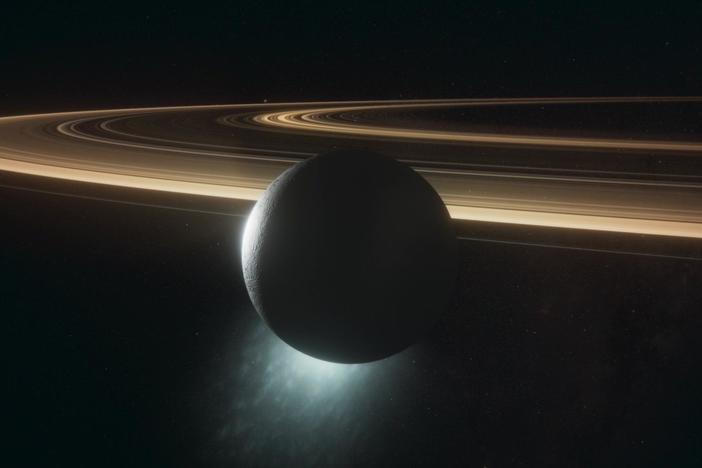 Enceladus’ small size and icy surface is no limitation to its extreme volcanism.