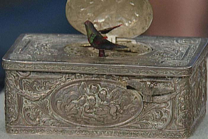 Appraisal: German Silver Music Boxes , from Vintage Denver.