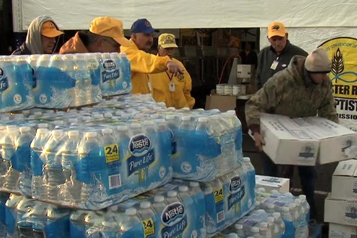 The faith-based relief effort and response to Sandy is being described as “historic.”