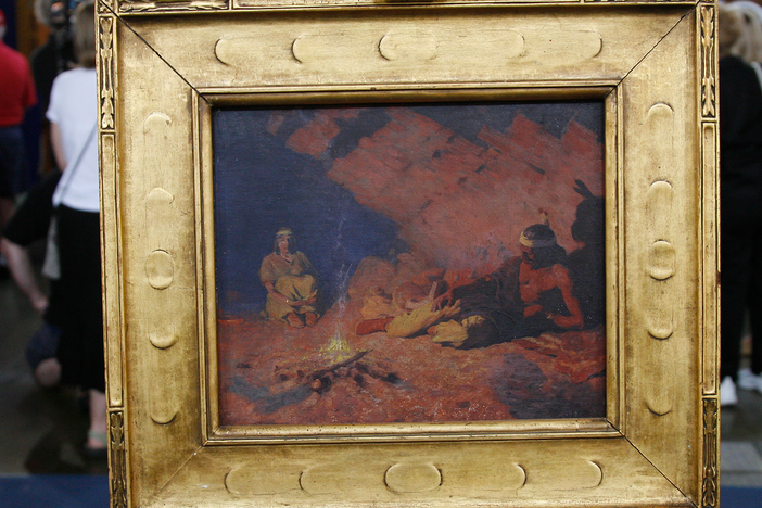 Appraisal: William Robinson Leigh Painting, ca. 1925