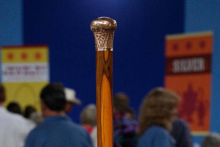 Appraisal: 1869 Dr. S.A. Mudd Presentation Cane