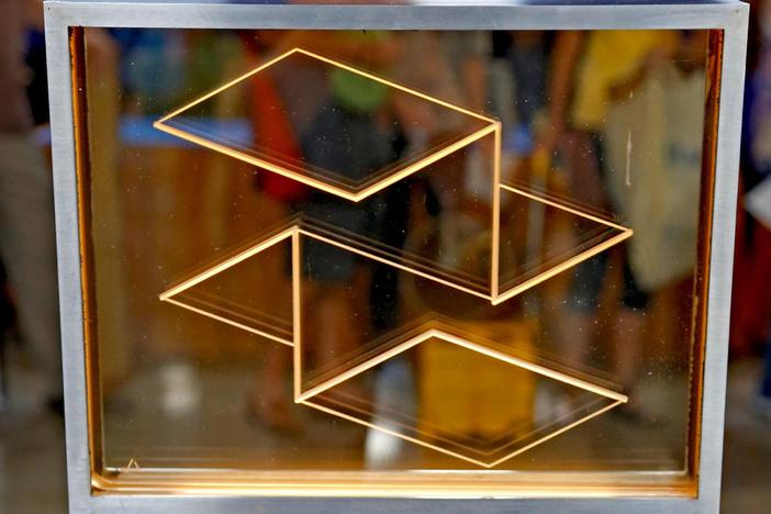 Appraisal: 1970 Josef Albers Glass Sculpture, from Kansas City Hour 1.