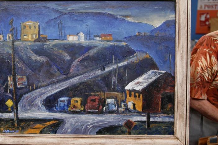 Appraisal: 1937 Clyfford Still Oil Painting, from ROADSHOW's Special: Greatest Gifts.