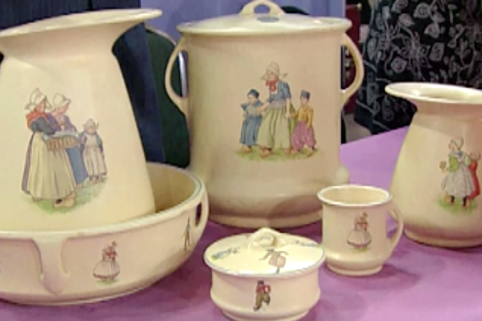 Appraisal: Roseville Toilet Set, ca. 1915, in Vintage Oklahoma City.