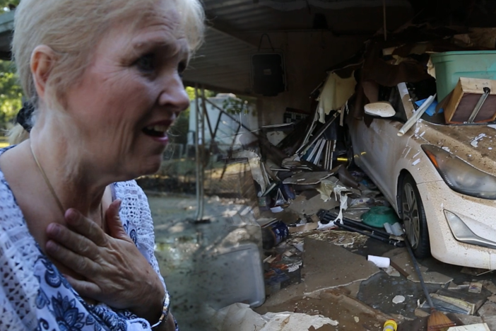 This Lumberton, Texas resident witnessed the destruction of Hurricane Harvey.