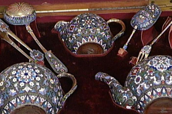 Appraisal: 1892 Russian Tea Service, from Vintage Hartford.
