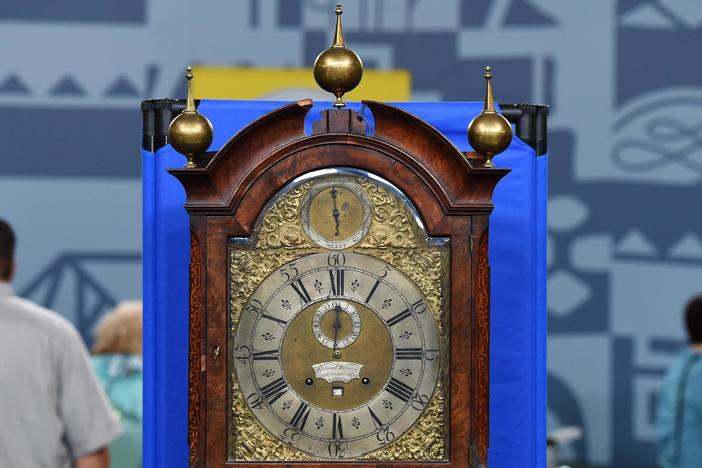 Appraisal: English Wall Clock, ca. 1740, from Tucson Hr 3.
