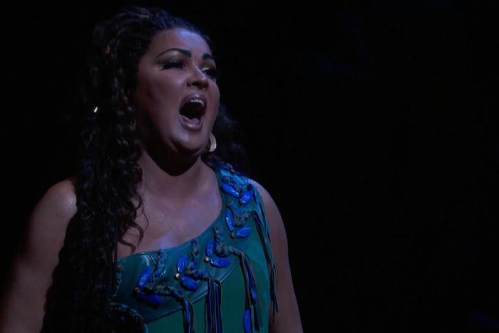 Anna Netrebko sings the title character’s Act III aria.