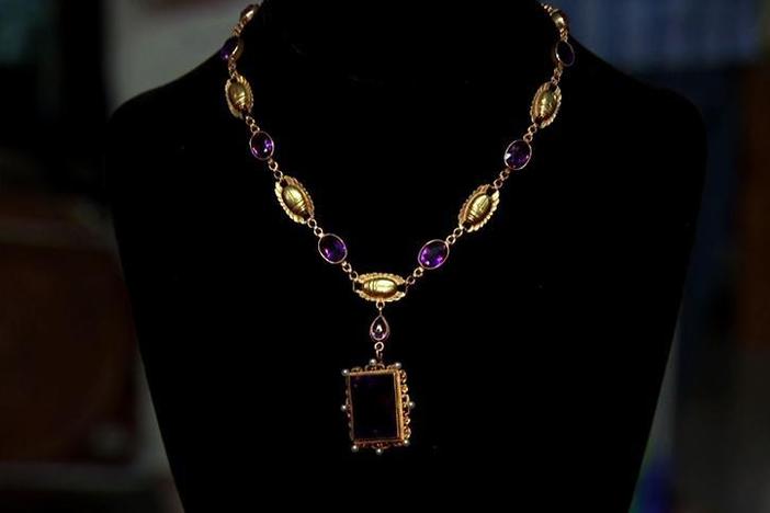 Appraisal: Egyptian Revival Jewelry Set , from Tulsa Hour 1