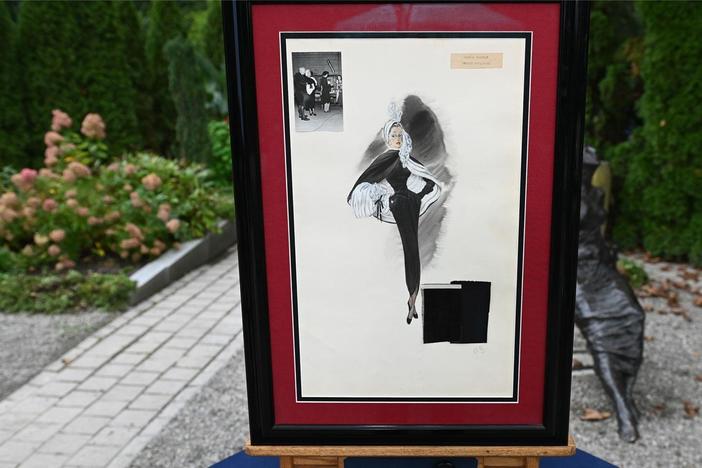 Edith Head Sunset Boulevard Production Sketch