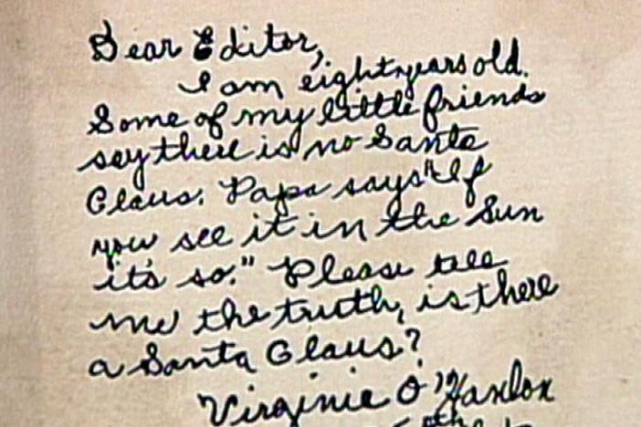 Appraisal: 1897 "Yes, Virginia" Santa Claus Letter, from Vintage Phoenix.