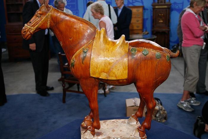 Appraisal: Tang Dynasty Ceramic Horse Sculpture