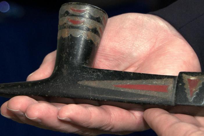 Appraisal: Ojibway Pipe Bowl, ca. 1860, from Spokane Hour 2.