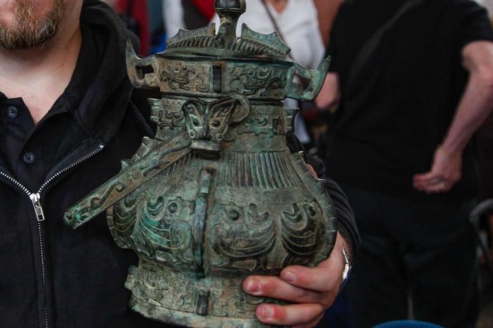 Appraisal: Fake Shang Dynasty 'You' Bronze, ca. 1900
