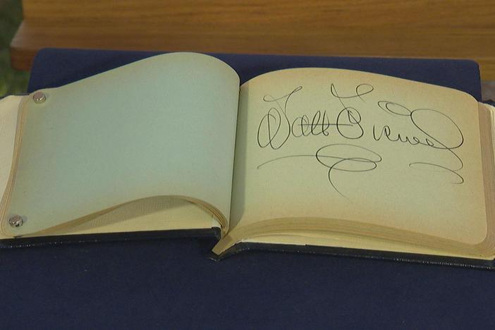 Appraisal: 1956 Disneyland Autograph Book