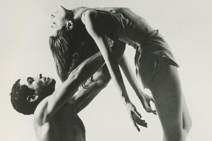 The ballerina's career, struggle with polio, and influence on great choreographers.