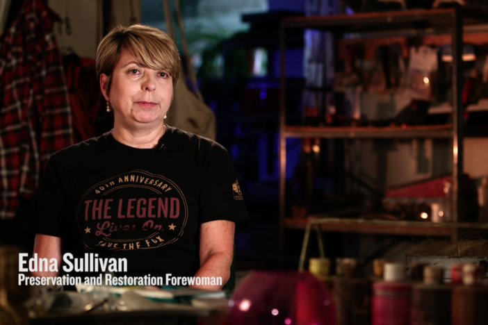Edna Sullivan tells the secrets to the Fox Theatre's pristine look. 