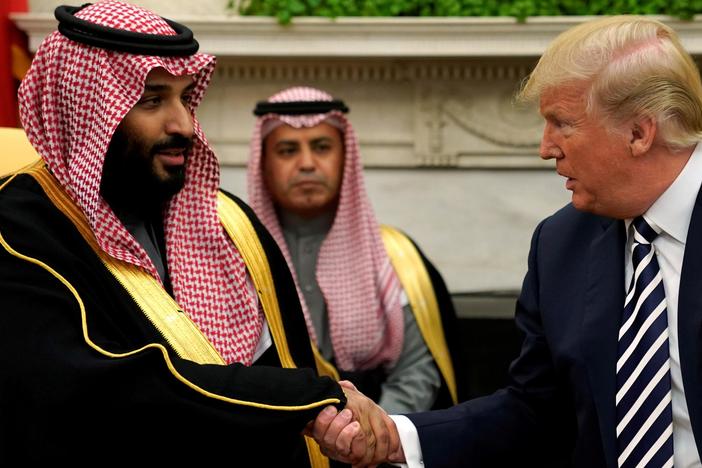 With Khashoggi decision, Trump places strategic interests above human rights