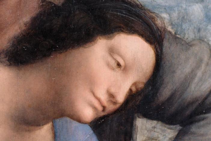 Da Vinci’s The Virgin and Child with Saint Anne showcases his scientific and artistic knowledge.