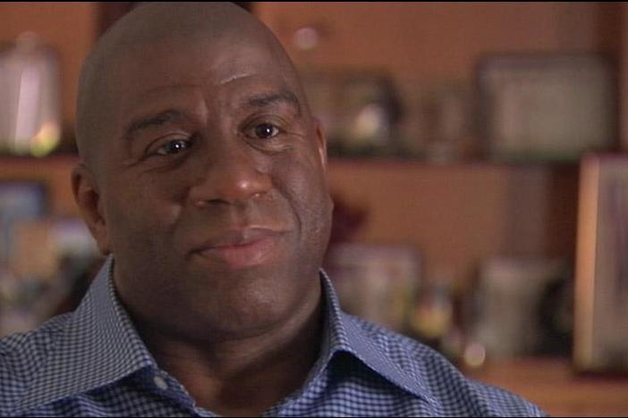 Magic has a message for those struggling to talk to their families.