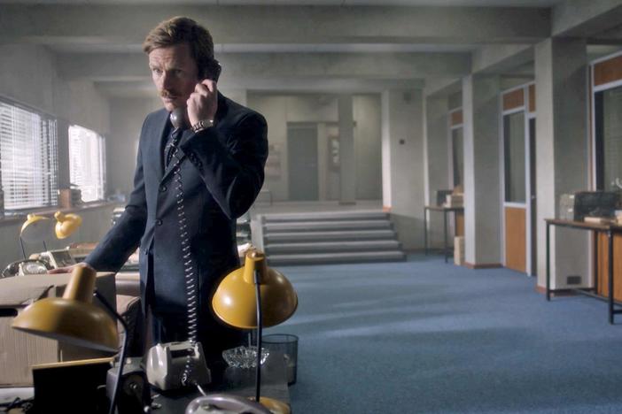 See a scene from Endeavour, Season 6, Episode 2, "Apollo."
