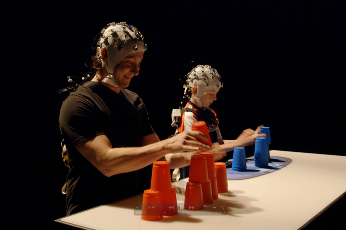 Austin Naber is a world-record holder in cup stacking. How will David fare against him?