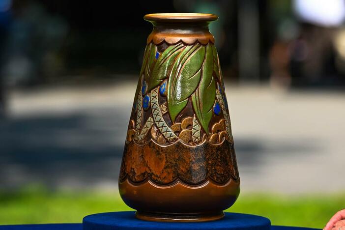 Appraisal: Mougin Frères Pottery Vase, ca. 1930