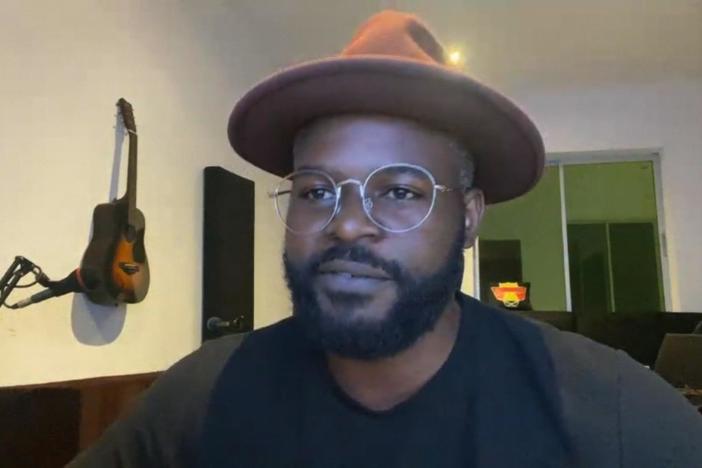 Falz join the program.