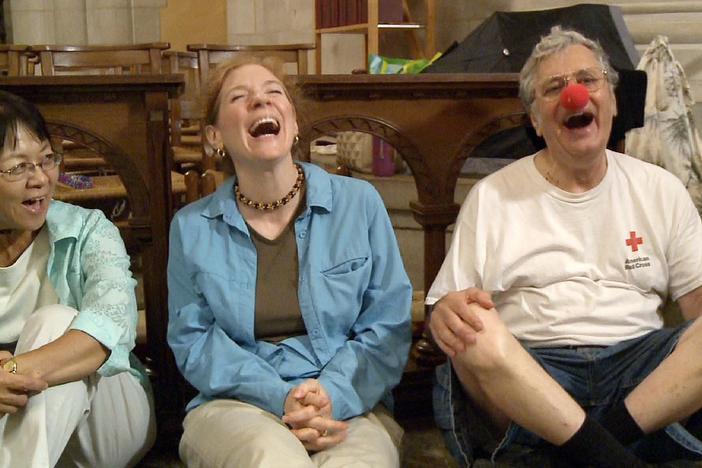 This spiritual practice combines the breathing techniques of yoga and the joy of laughing.