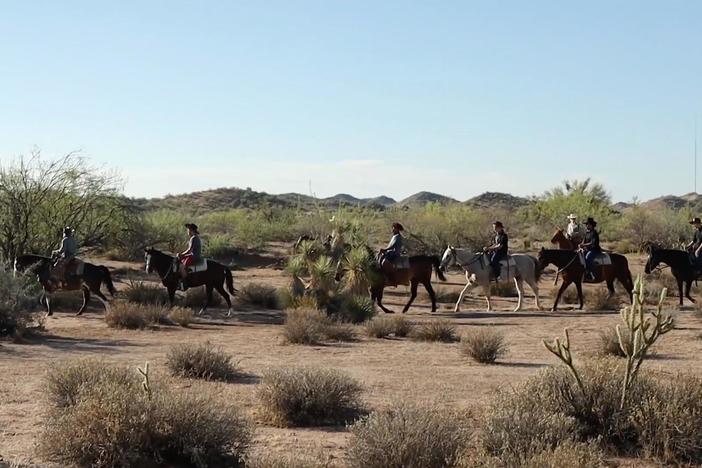 Arizona camp teaches foster children cowboy skills