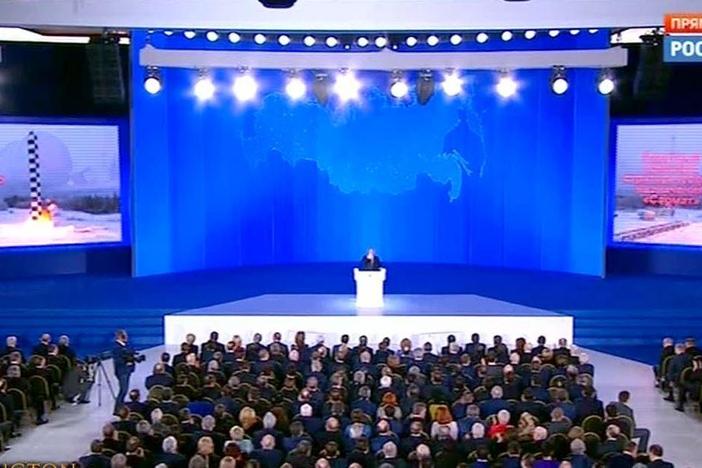 The table discussed Vladimir Putin’s nuclear threats.
