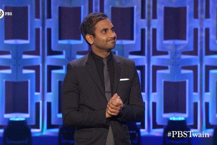 Watch Aziz Ansari celebrate Bill Murray. Kennedy Center Mark Twain Prize.