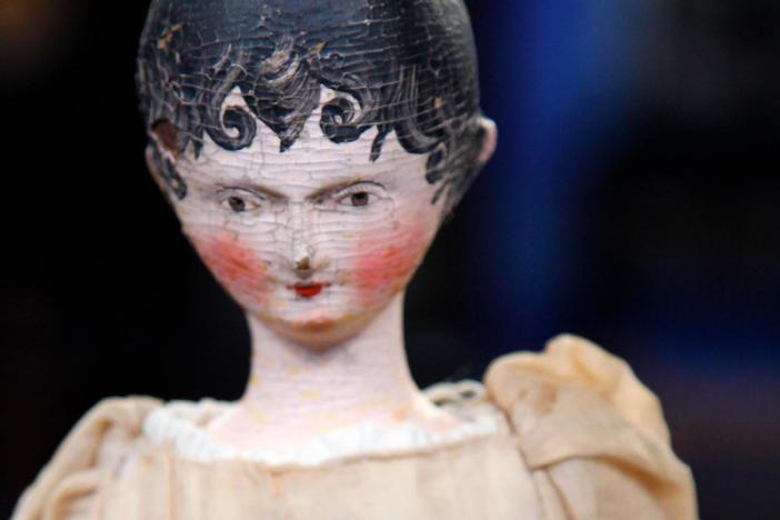 Appraisal: Grödnertal Carved Doll, ca. 1820, from ROADSHOW's Special: Junk in the Trunk