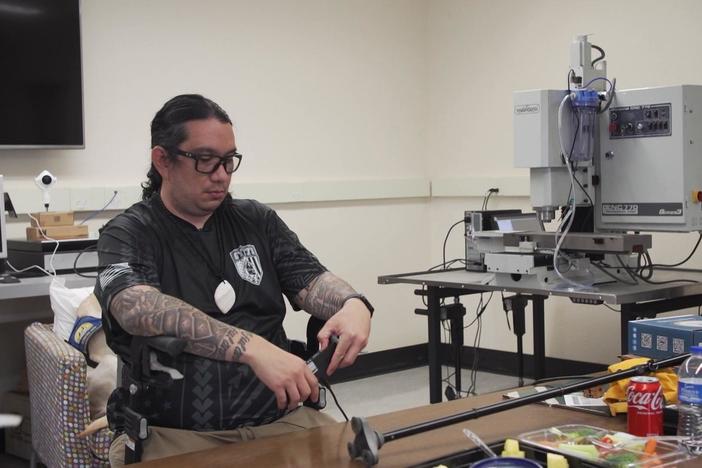 Students with disabilities innovate ways to use spaces, products not designed for them