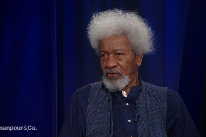 Nobel Prize-winning poet Wole Soyinka joins the program.