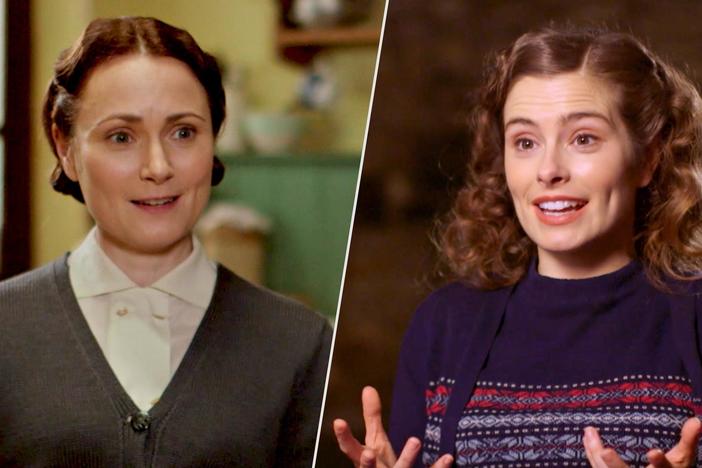 Stars Anna Madeley and Rachel Shenton discuss playing Mrs. Hall and Helen.