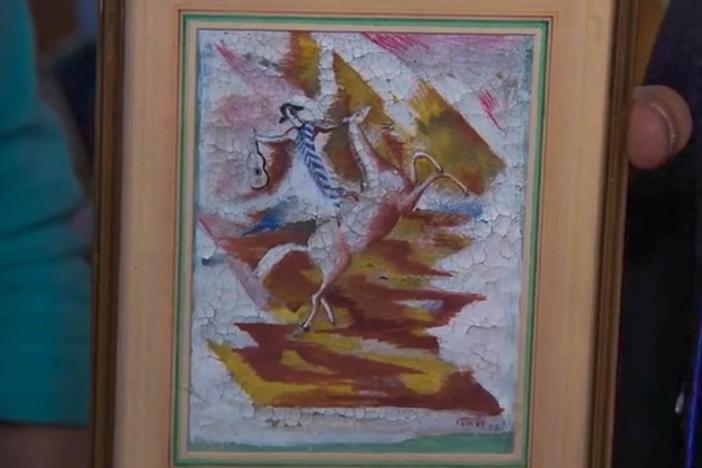 Appraisal: 1922 Serge Férat Gouache