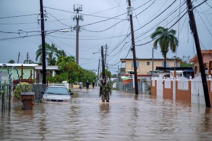 Puerto Rico hit with flooding, widespread power outages from Hurricane Fiona