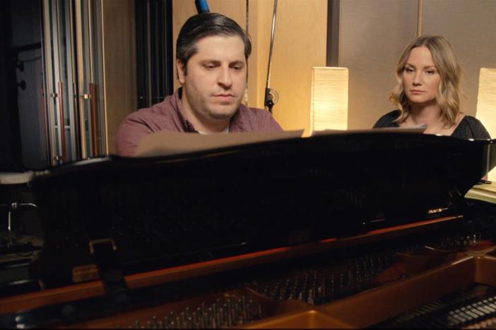 Jennifer Nettles and Bill Sherman craft a song about Seth Grumet's cancer experience.