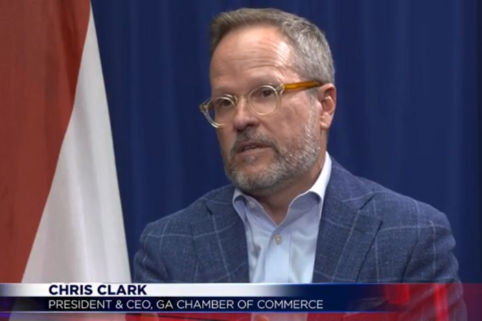 Lawmakers, Donna Lowry's exclusive interview with GA Chamber President and CEO Chris Clark.
