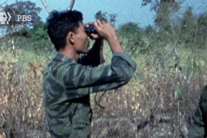 North Vietnamese forces ambush South Vietnamese Marines responding to a downed helicopter.