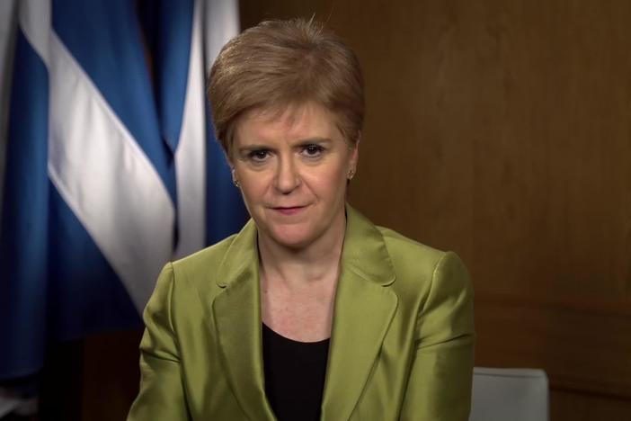 Nicola Sturgeon joins the program.