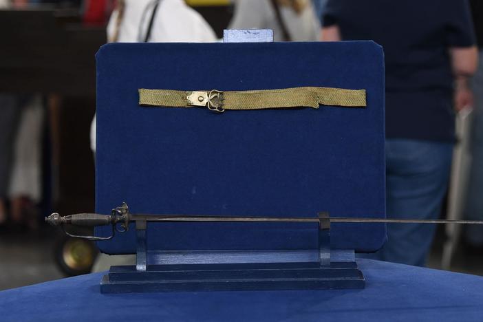 Appraisal: Revolutionary War Small Sword & Belt, ca. 1740, from Salt Lake City Hour 2