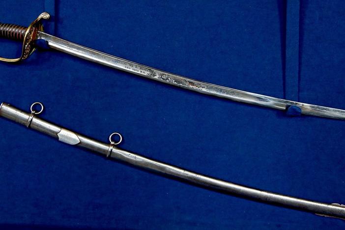 Appraisal: Civil War Union Officer's Sword, from Knoxville Hour 2.