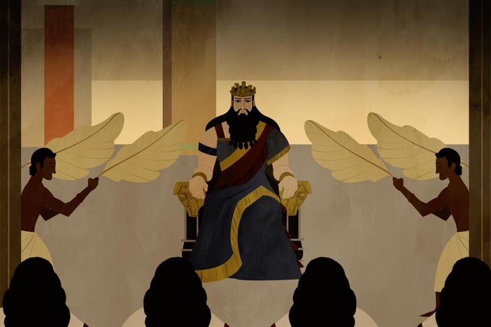 Mycenaean civilization succumbs to an epic collapse that brings the Bronze Age to a close.