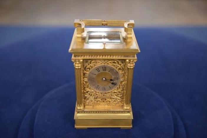 Appraisal: French Carriage Clock, ca. 1900, from Fort Worth Hour 1.